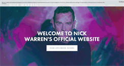 Desktop Screenshot of djnickwarren.com